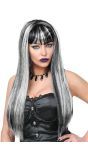 Grijze Vampiers Pruik Vrouwen