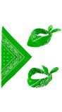 Groene Biker Bandana