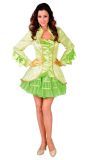 Groene Carnavalsjas Vrouw