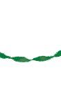 Groene Crepe Papier Slinger 6 Meter