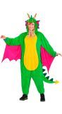 Groene Draak Onesie Dames Heren