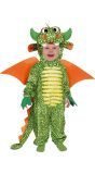 Groene Draken Kostuum Baby