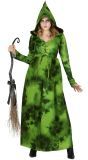 Groene Forest Heks Jurk Dames