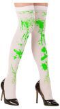 Groene Gif Knie Kousen