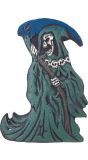 Groene Grim Reaper Nep Grafsteen