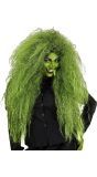Groene Heksen Pruik