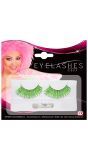 Groene Holografische Nepwimpers