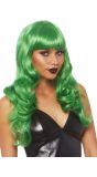 Groene Joker Pruik Dames