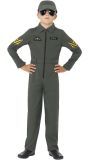 Groene Jongens Piloot Kostuum