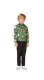 Groene Kerst Blouse Opposuits Jongens