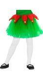 Groene Kerst Elf Tutu Meisje