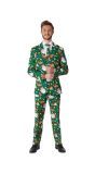 Groene Kerstman Hulpjes Suitmeister Kostuum