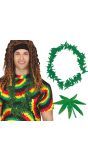 Groene Marihuana Bladeren Ketting