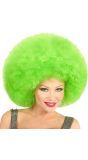 Groene Maxi Afro Pruik