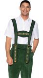 Groene Oktoberfest Lederhosen Heren