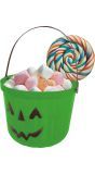 Groene Pompoen Snoepemmer 20cm