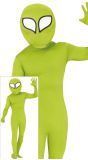 Groene Second Skin Alien Outfit