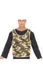 Groene Soldaten Camouflage Vest
