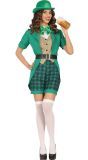 Groene St. Patrick's Outfit Dames