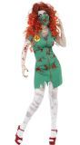 Groene Zombie Verpleegster Jurkje