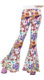 Groovy 60's Broek Wijd Dames