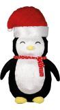 Grote Opblaasbare Kerst Pinguin 183cm
