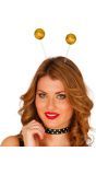 Haarband Gouden Glitter Ballen