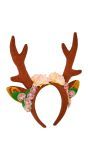 Haarband Rendier Bruin Kerst Dames