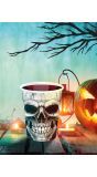 Halloween Angry Skull Wegwerpbekers