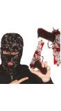 Halloween Bloederig Pistool 24cm