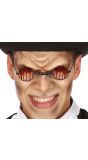 Halloween Bloederige Glazen Bril