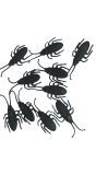 Halloween Decoratie Kevers 10 Stuks