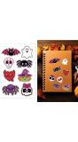 Halloween Figuren Holografische Stickers