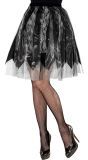Halloween Gothic Rok Zwart Dames