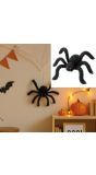 Halloween Griezelige Grote Zwarte Spin 30cm