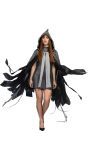 Halloween Grijze Geest Cape