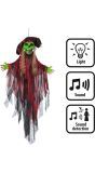 Halloween Hangdecoratie Miss Ghost Pirate Licht en Geluid