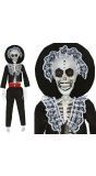Halloween Hangpop Skelet Dia De Los Muertos 40cm