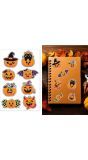Halloween Holografische Pompoen Stickers