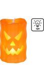 Halloween Kaars Pompoen
