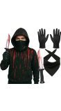 Halloween Killer Accessoireset 3-Delig