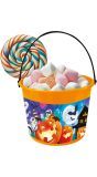 Halloween Kleurrijke Snoepemmer voor Kinderen