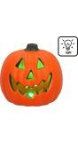Halloween Lichtgevende Pompoen 20cm