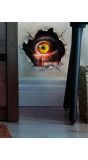Halloween Oog In Muursticker