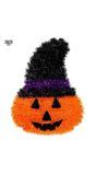 Halloween Pompoen met Hoed Oranje Decoratie