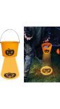 Halloween Pompoen Snoep Emmer met Licht