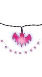 Halloween Roze Vleermuizen Lichtslinger
