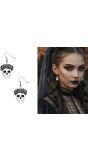 Halloween Schedel Oorbellen
