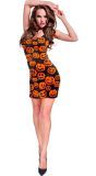 Halloween Sexy Pompoen Jurkje