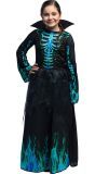 Halloween Skelet Azura Jurk Meisjes